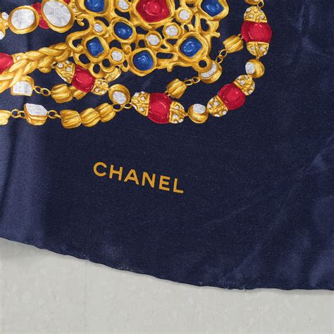 vintage chanel scarves|silk wrap by ms chanel.